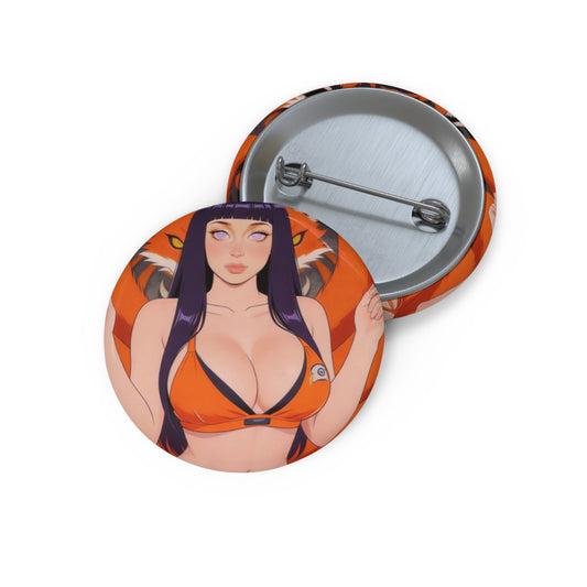 Hinata waifu hidden leaf pin